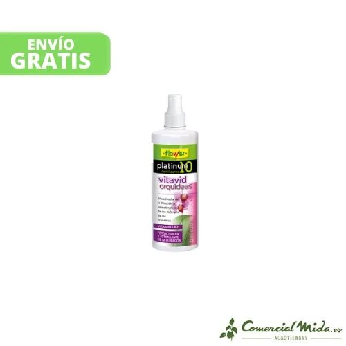 Spray Abono Líquido VITAVID Orquídeas Platinum 10 FLOWER 180ml - Image 2