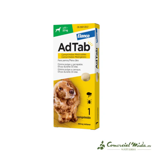 AdTab Comprimidos Masticables Antiparasitario para Perros - Image 4
