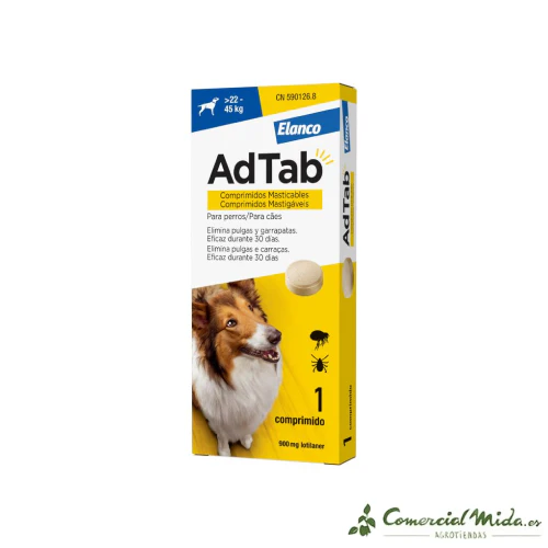 AdTab Comprimidos Masticables Antiparasitario para Perros - Image 5