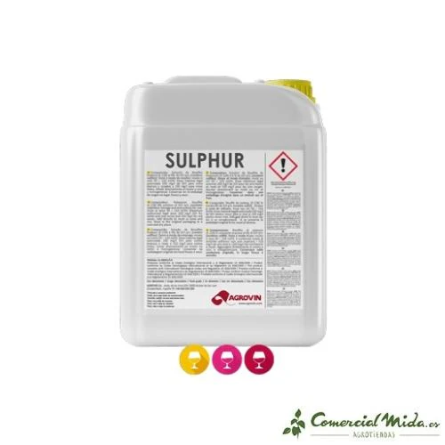 Agrovin Sulphur 6 Dióxido de Azufre Líquido - Image 2