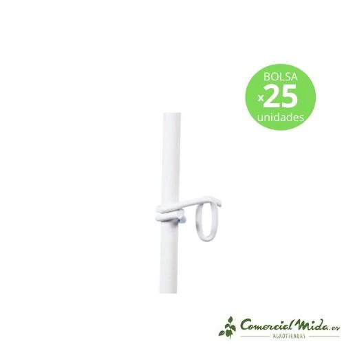 Aislador Cola de Cerdo para Cinta Poste de Fibra de Vidrio Ø 19mm - Image 2