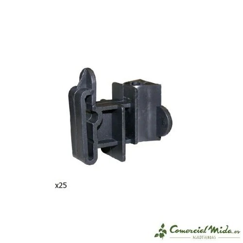Aislador para Hilo/Cinta 40 mm para Poste de Fibra de Vidrio Ø 12 mm - Image 2