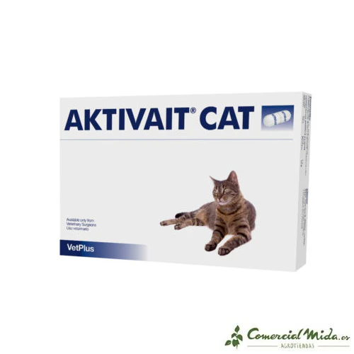 AKTIVAIT Vetplus Suplemento Sistema Nervioso Gato