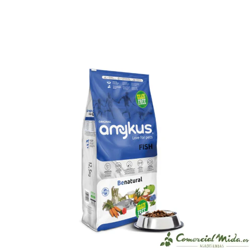 Amykus Grain Free Tuna Pienso para Perros de Atún sin Cereales