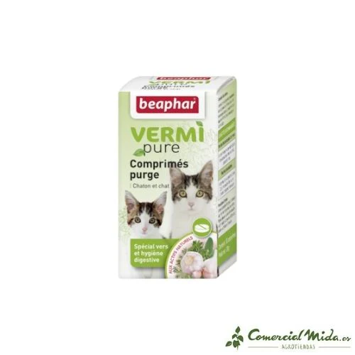 Antiparasitario Interno BEAPHAR VERMÍ PURE para Gatos - Image 2