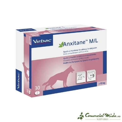 VIRBAC Anxitane 30 Comprimidos Calmantes para Mascotas - Image 2
