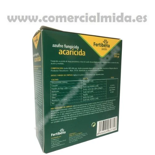Azufre Fungicida y Acaricida AZUMO-MG FERTIBERIA - Image 3