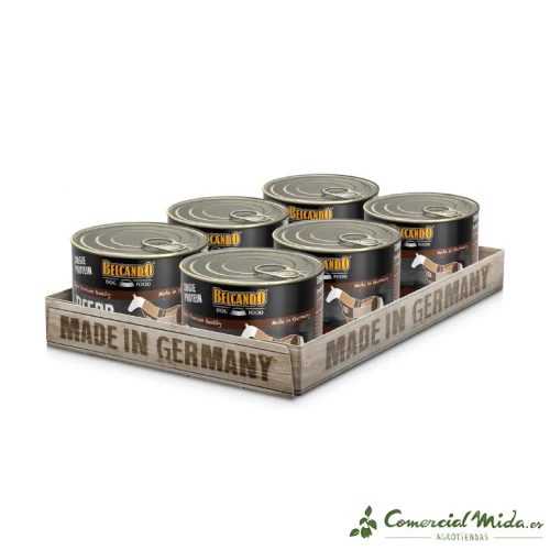 BELCANDO Single Protein Caballo Complemento para Perros