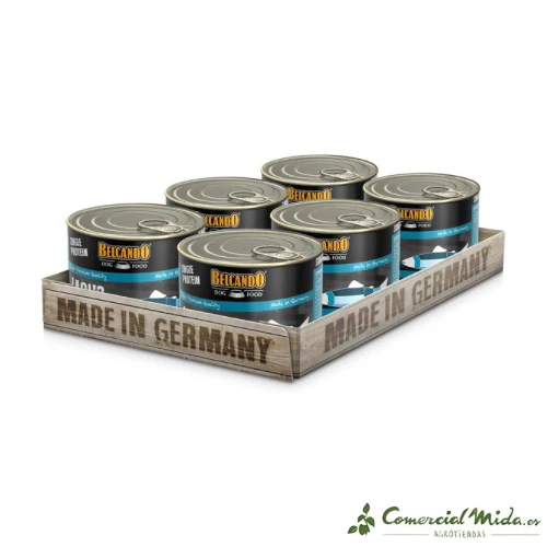 BELCANDO Single Protein Salmón Complemento para Perros