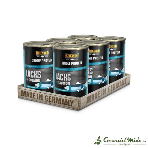 BELCANDO Single Protein Salmón Complemento para Perros - Image 2