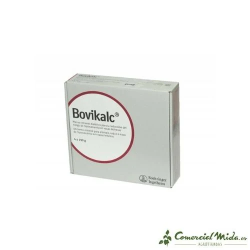 BOVIKALC Bolo Oral 4 x 190 gr para Vacas