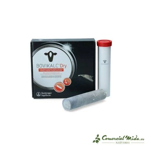 BOVIKALC DRY Bolo Oral 4 x 196 gr para Vacas Lecheras
