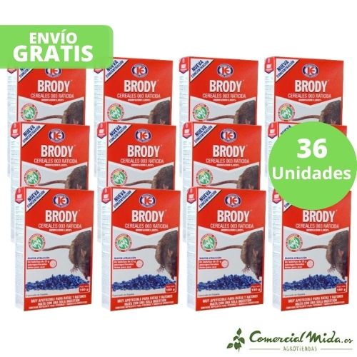 BRODY CEREALES, Raticida en Grano (Brodifacoum) - Image 4