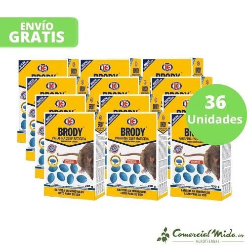 Cebo en Bloque BRODY PARAFINA MINI ÓVULOS 4/5 gr - Image 4