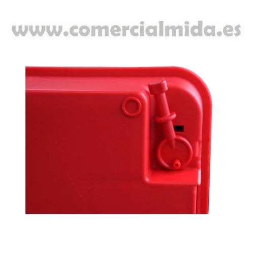 Caja Portacebos P.K. 080 R para raticidas Color Rojo - Image 4
