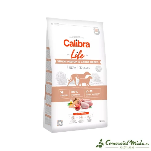 CALIBRA DOG LIFE SENIOR MEDIO & GRANDE