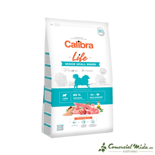 CALIBRA DOG LIFE SENIOR SMALL CORDERO