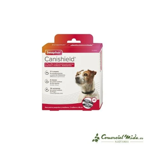 BEAPHAR Canishield Collar Antiparasitario para Perros Pequeños - Image 2