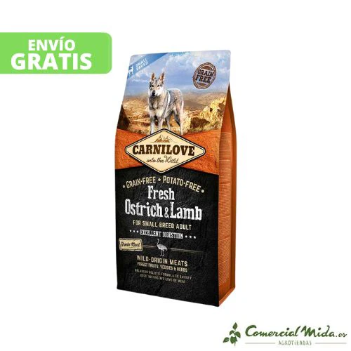 Carnilove Adult Small Avestruz y Cordero - Image 2