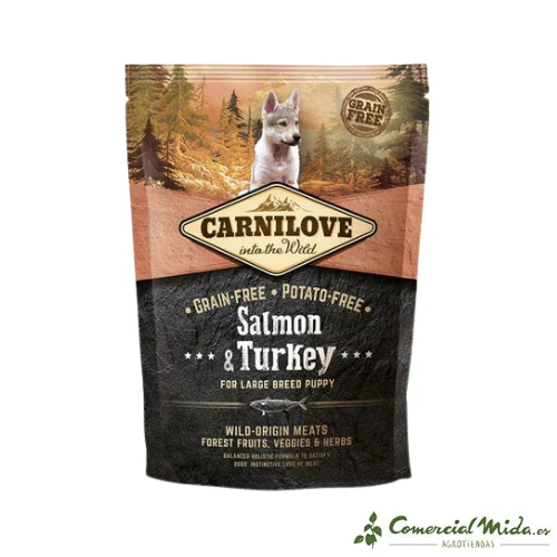 CARNILOVE CANINE PUPPY LARGE SALMON PAVO - Image 2
