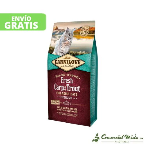 Carnilove Feline Adult Fresh Carpa Trucha