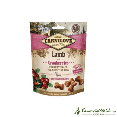 Carnilove Snack Crunchy Cordero Arandanos