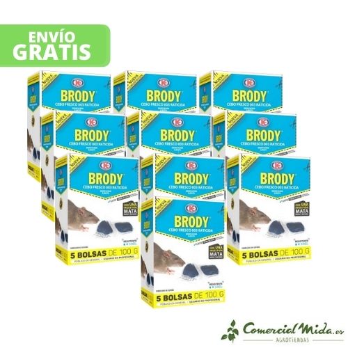 Raticida BRODY CEBO FRESCO Bolsas 100 gr (Brodifacoum) - Image 3