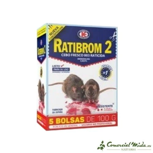 Cebo Fresco RATIBROM 2 Bolsas de 100 gr
