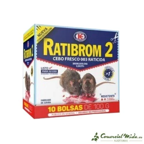 Cebo Fresco RATIBROM 2 Bolsas de 100 gr - Image 2