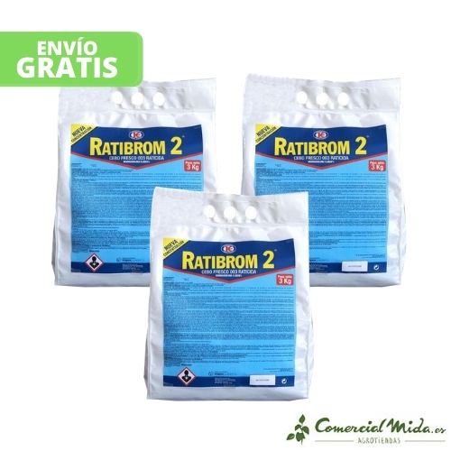 Cebo fresco RATIBROM 2 Raticida contra ratas y ratones - Image 10