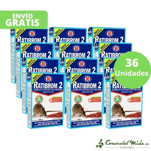 Cebo en cereales RATIBROM 2 contra ratas y ratones - Image 5