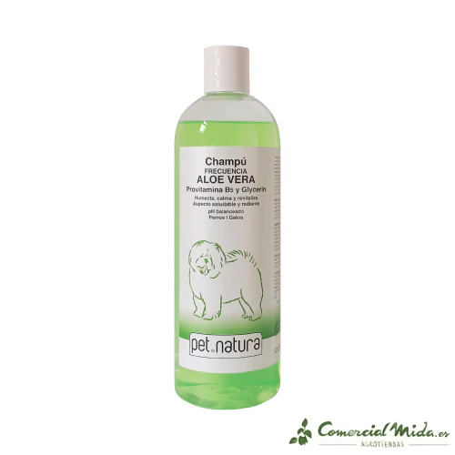 Champú con Aloe Vera PETNATURA Frecuencia para Uso Frecuente - Image 2