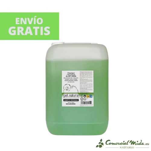 Champú con Aloe Vera PETNATURA Frecuencia para Uso Frecuente - Image 4
