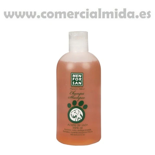 Champú MENFORSAN ACEITE DE VISÓN para perros - Image 2