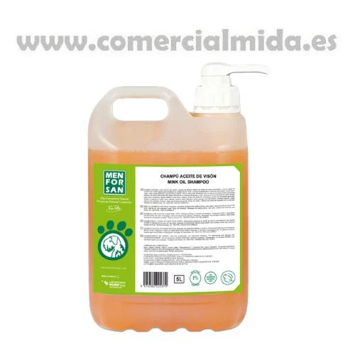 Champú MENFORSAN ACEITE DE VISÓN para perros - Image 3