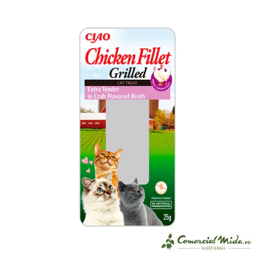 Churu CAT Filete pollo tierno caldo cangrejo