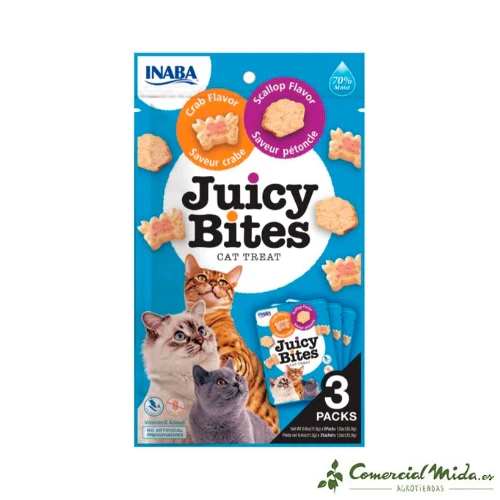 Churu CAT Juicy Bites Vieira/Cangrejo