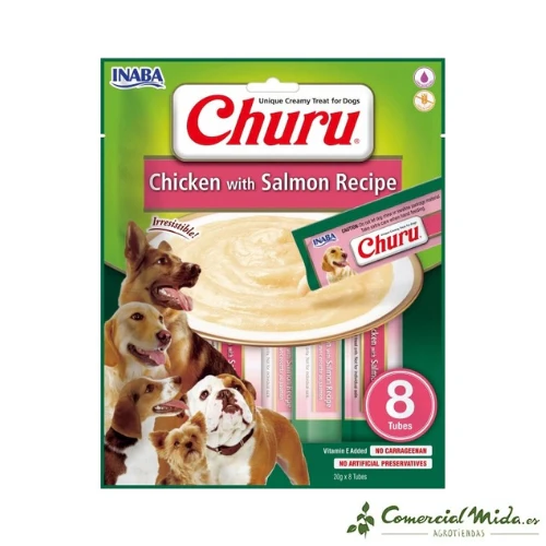 Churu DOG Snack Crema de pollo con salmón - Image 2