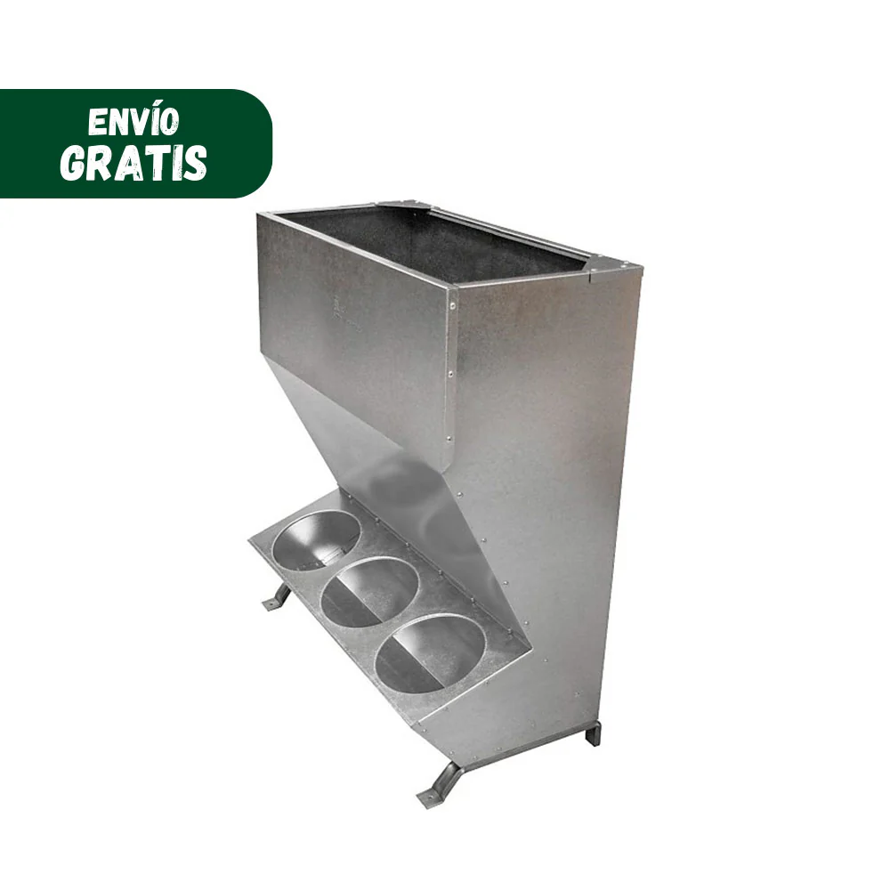 Tolva para Cerdos de 2 y 3 Comederos GÓMEZ Y CRESPO - Image 2