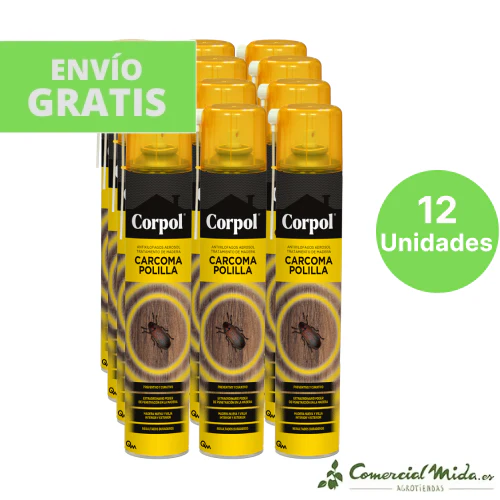 Spray CORPOL ANTIXILOFAGOS AEROSOL para Carcoma y Polilla 500ml (Madera) - Image 3