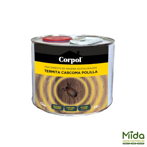 CORPOL Matacarcoma tratamiento para madera anti carcoma, termita y polilla - Image 5