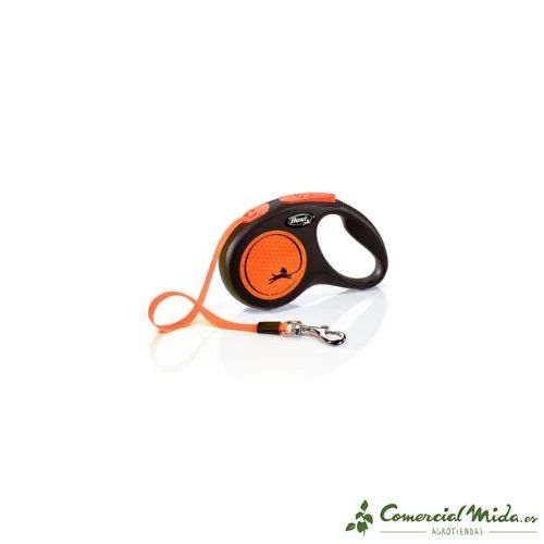Correa FLEXI New Neon Cinta Reflectante para Perros - Image 3