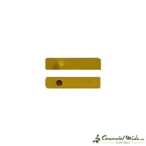 Crotal Rectangular Identificación de Ganado Porcino, Ovino o Caprino
