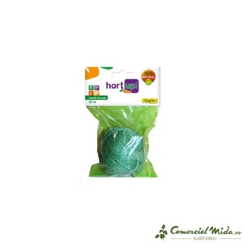 Cuerda de Yute o Rafia Natural para el Atado de Cultivos