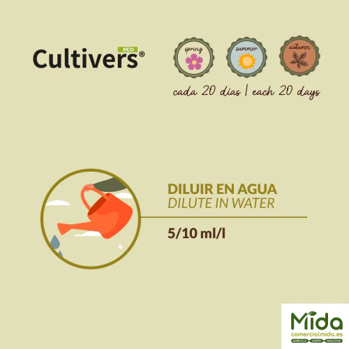 CULTIVERS Abono Geranios Líquido Ecológico - Image 5