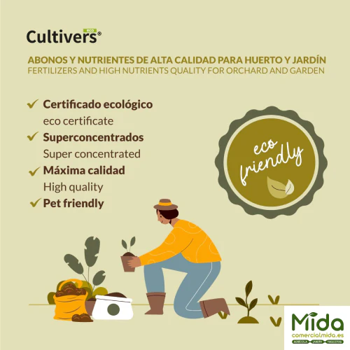 CULTIVERS Abono Engorde e Intensificador de Color Ecológico - Image 3
