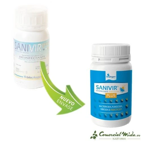 Desinfectante Insecticida BIOPLAGEN Sanivir Plus 250 ml - Image 3