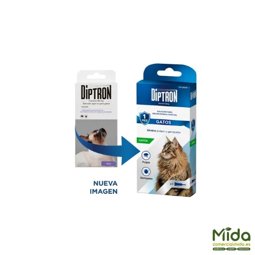 DIPTRON Pipetas Antiparasitarias Para Gatos - Image 3