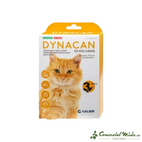 Calier Pipetas Dynacan Gatos y Hurones