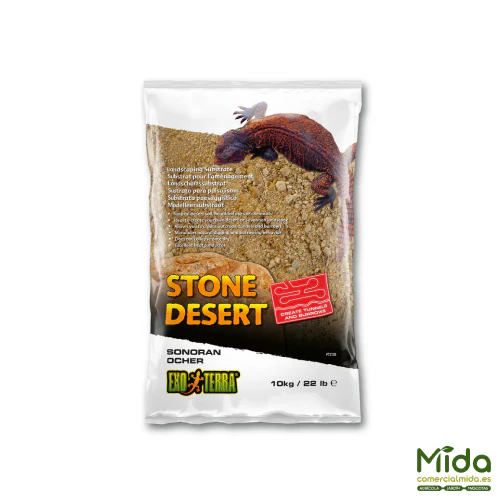 Exo Terra Sustrato de Arena para Paisajismo Sonoran Ocher Stone Desert - Image 2
